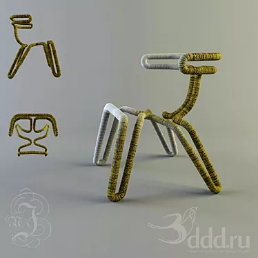 Cozy Seaside Chair

If translation is needed from Russian please provide the translation and intended title words. 3D model image 1 