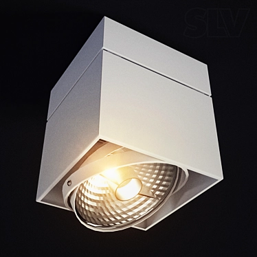 SLV KARDAMOD Square ES111 Surface Light 3D model image 1 