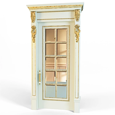 Custom Classic Doors 3D model image 1 