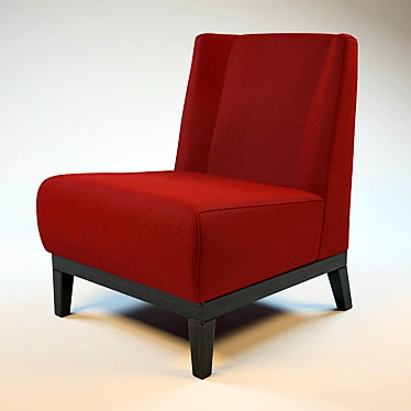 Opus Lobby Bar Club Chair 3D model image 1 