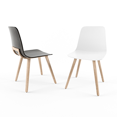 Elegant Elance Chair 3D model image 1 