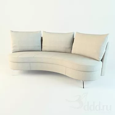 Luxurious Comfort in DS167 3D model image 1 