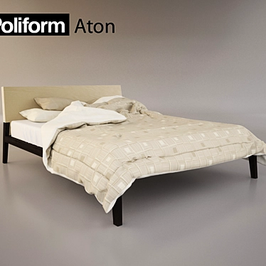 ATON Bed 3D model image 1 