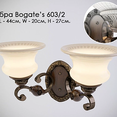 Elegant Eurosvet Sconce 3D model image 1 