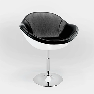 Egolux ZC-080 Stylish Bar Chair 3D model image 1 