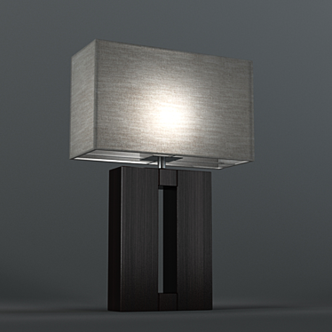 Elegant 60W Searchlight: Height 46mm 3D model image 1 