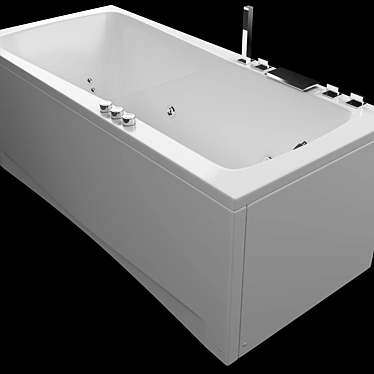 Luxury Aventura Bathtub 3D model image 1 