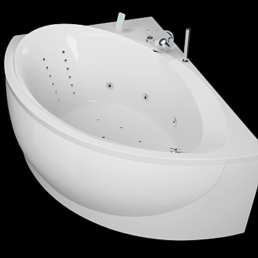 Modern Alternativa Bath 3D model image 1 