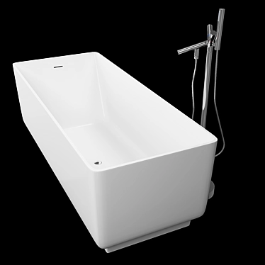 Title: PROFI Mono Bathtub 3D model image 1 
