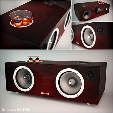 Title: Hybrid Sound System: Samsung DA-E750 3D model image 1 