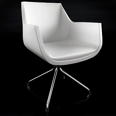 Italian Designer Chair: Stylish and Modern 3D model image 1 