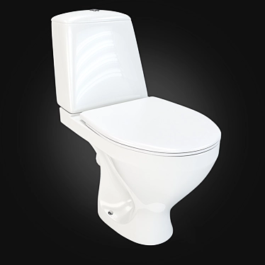 Cersanit Eko Toilet 3D model image 1 