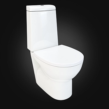 Title: Roca Victoria Nord Toilet 3D model image 1 