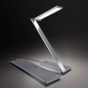 Versatile Light: QIS Design Table Lamp 3D model image 1 
