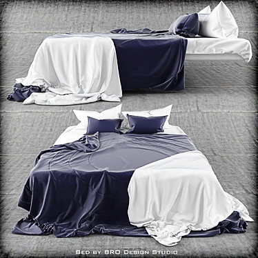 Proficient Bedding Set 3D model image 1 