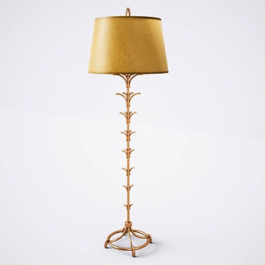 Elegant Vray Classic Floor Lamp 3D model image 1 