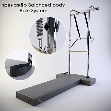 PoleFit Pro Bodyweight Training 3D model image 1 