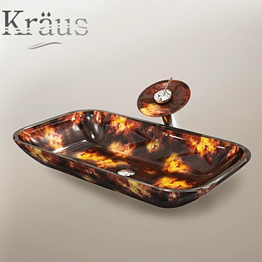 Kraus  Autumn Rectangular Glass