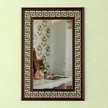 Reflectio: Elegant Wall Mirror 3D model image 1 