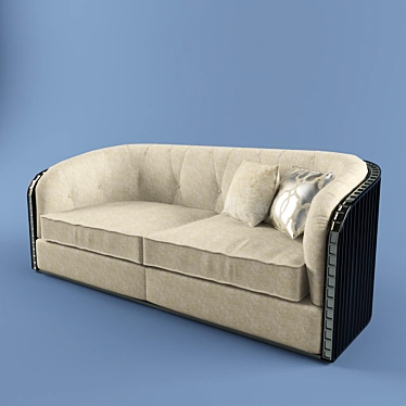 Avantgarde Bauhaus Divano: Timeless Elegance 3D model image 1 