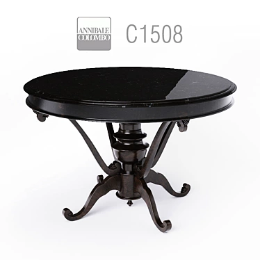 Sleek Italian Design: Annibale Colombo C1508 3D model image 1 