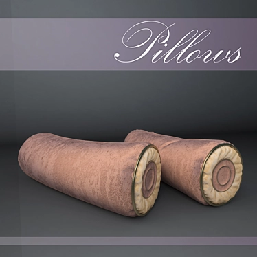 Soft Dreams - Luxury Pillows 3D model image 1 