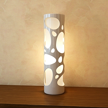 Elegant Glow: Decorative Table Lamp 3D model image 1 