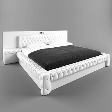 Lexington Luxury Bed by Formitalia 3D model image 1 