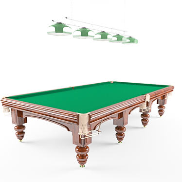 Classic Russian Billiards Tables 3D model image 1 