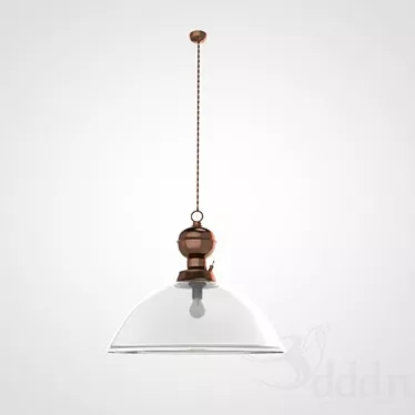 Retro Elegance: Obsolette Lamp 3D model image 1 