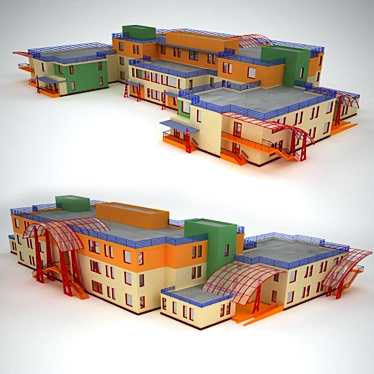 Dreamland Kindergarten 3D model image 1 