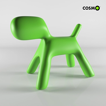 Modern Dog Armchair 3D model image 1 