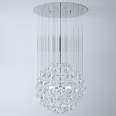 Vibrant Vili Pendant Light 3D model image 1 