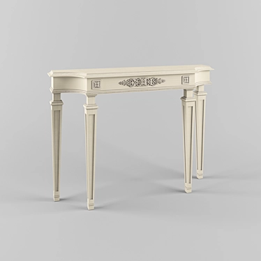 Elegant Spini Console Table 3D model image 1 