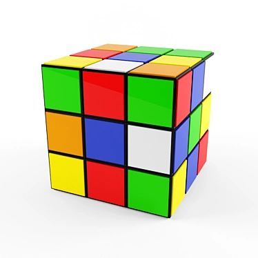 Cubical Puzzle: A Simple Twist 3D model image 1 