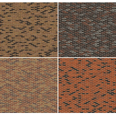 High-Res Seamless Brick Texture 3D model image 1 