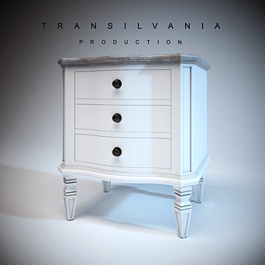 Transilvania Production Nightstand 3D model image 1 