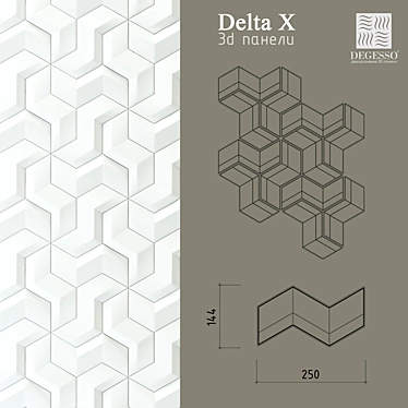 3D Panels Degesso (Delta_x)