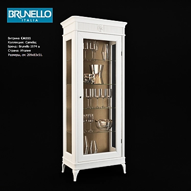 Italian Showcase: BRUNELLO Camelia Collection 3D model image 1 