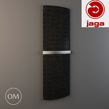 Jaga Geo Vertical Towel Radiator 3D model image 1 