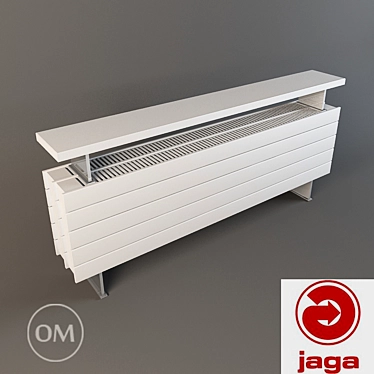 Jaga Panel Plus BE - Stylish Radiator 3D model image 1 