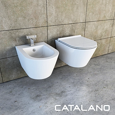 Catalano Zero 50: The Ultimate Bidet 3D model image 1 