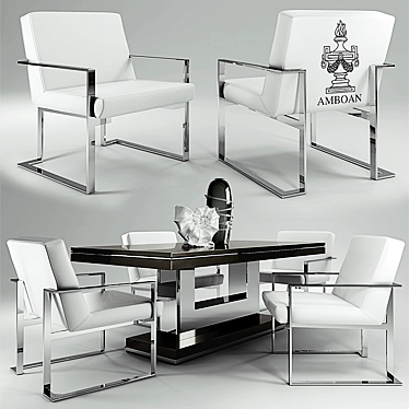 Elegant Event Furniture: Amboan 3D model image 1 