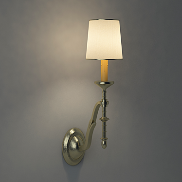 Chinese Classic Wall Lamp 3D model image 1 