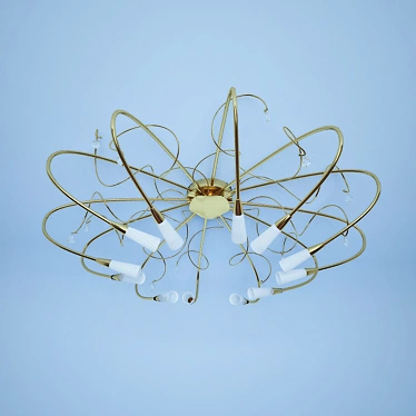 AEREO 711122: Stylish Italian Pendant Light 3D model image 1 