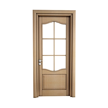 Timeless Elegance: Pion Door 3D model image 1 