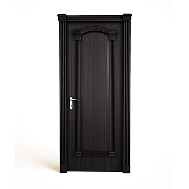 Elegant Pion Door - Timeless Beauty 3D model image 1 