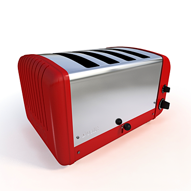 Dualit Classic 4-Slice Toaster: A Toast Lover's Dream! 3D model image 1 