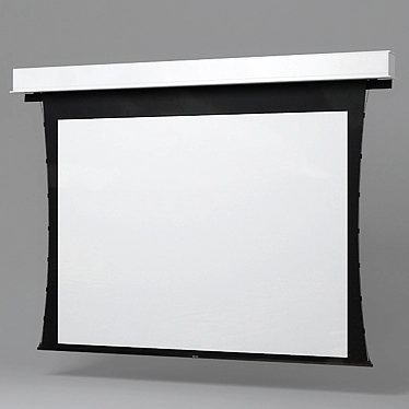 Built-in projection screen