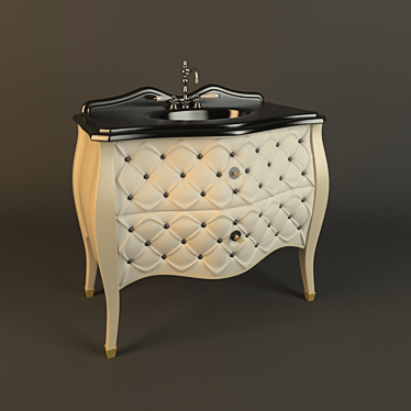 Elegance meets functionality: Cameo Vanity 3D model image 1 